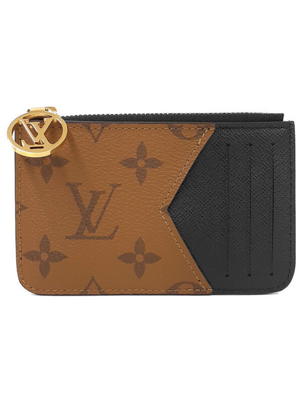 Louis Vuitton Monogram Reverse Porte Cartes Romy Card Case
